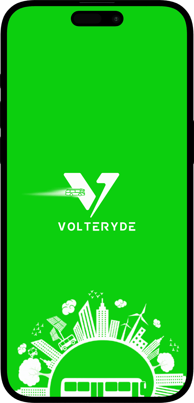 Volteryde mobile app - book electric bus rides in Ghana and Africa